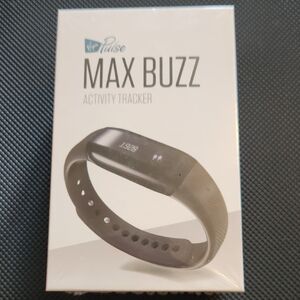 Virgin Pulse Max Buzz Activity Tracker, Black, New In Box, NWT